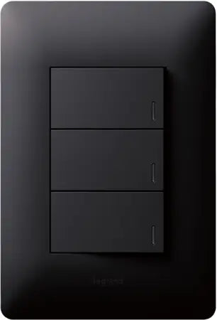 Three-Lever Switches Dimmer + 2x One-Way